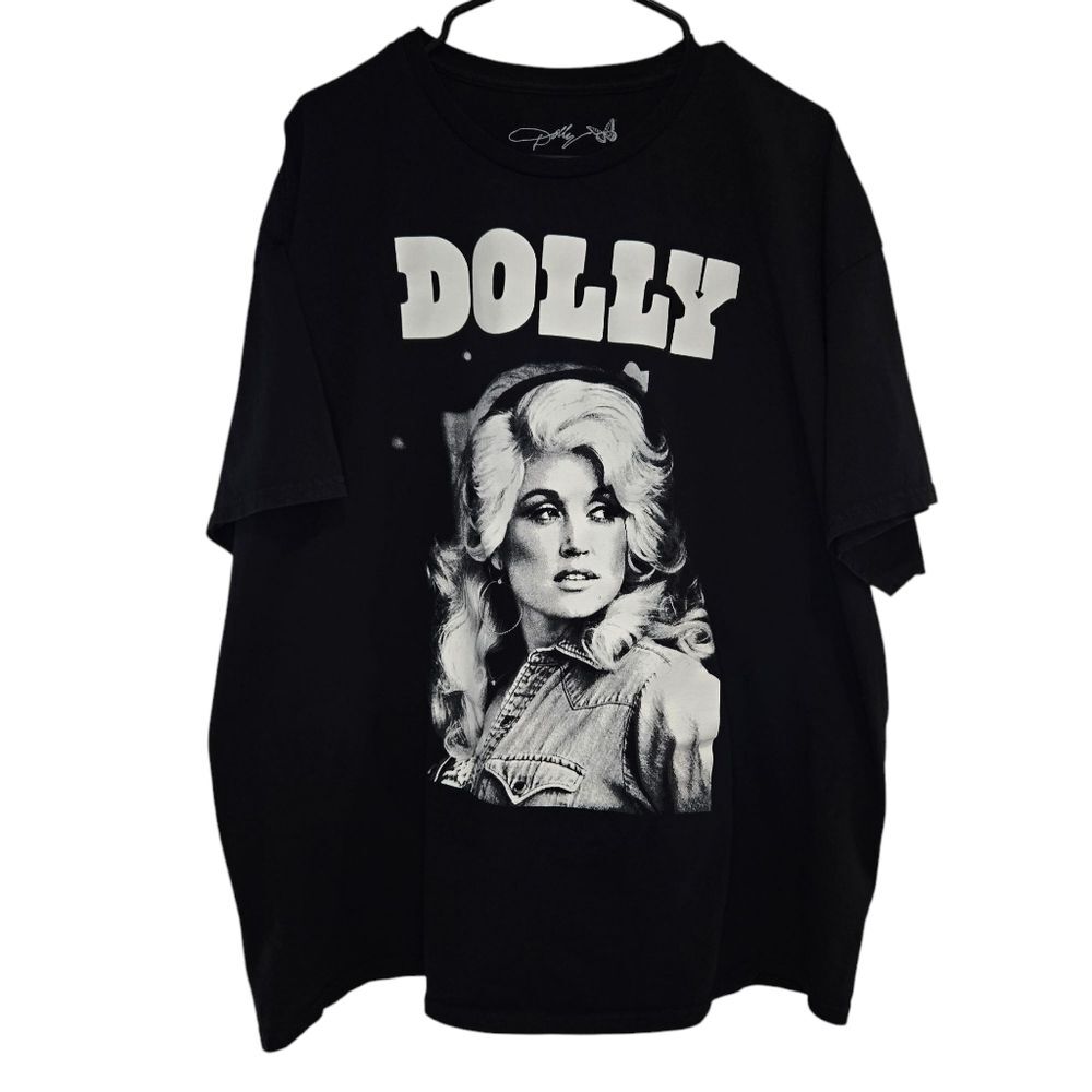 Dolly Parton Black Graphic Tee